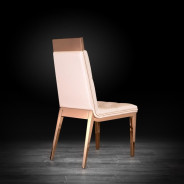 Gianna Rose Gold Dining Chair By Roberto Grassie