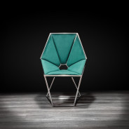 Varossi Silver Dining Chair By Roberto Grassie
