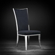 Massimo Silver Dining Chair By Roberto Grassie