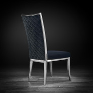 Massimo Silver Dining Chair By Roberto Grassie