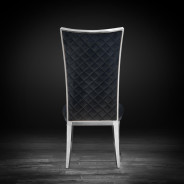 Massimo Silver Dining Chair By Roberto Grassie