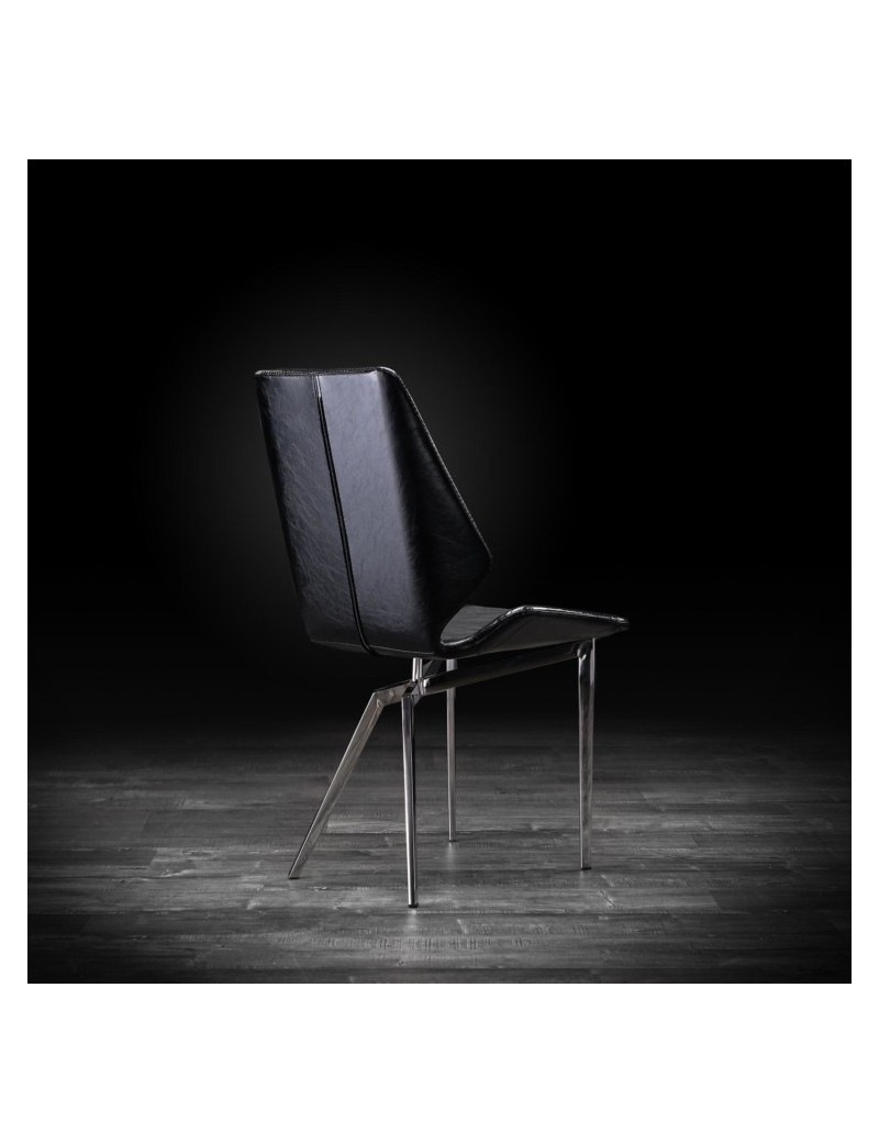 Exeter Modern Black Dining Chair By Roberto Grassie
