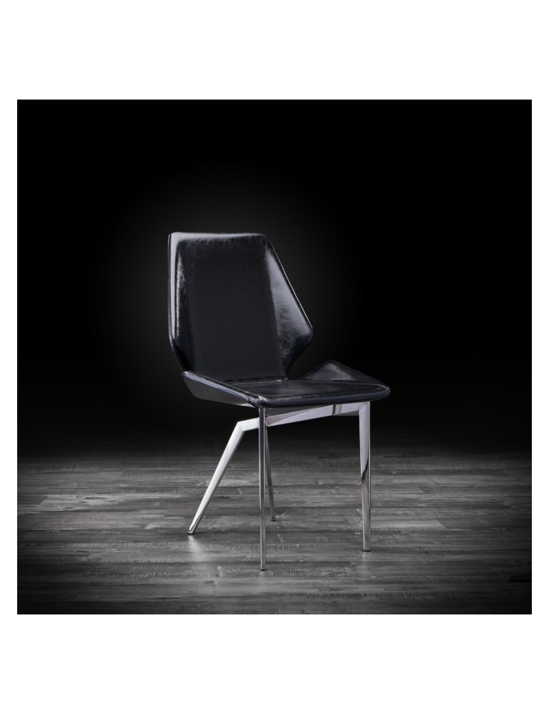 Exeter Modern Black Dining Chair By Roberto Grassie