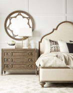 277125-2608 Queen Upholstered Panel Bed by ART Furniture Collections
