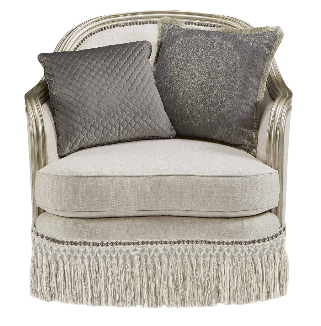 European-inspired Giovanna Bezel Sofa By A.R.T. Furniture