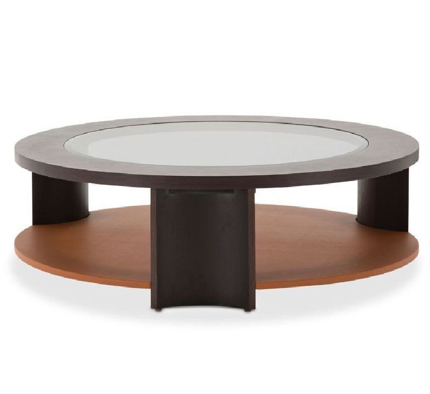 21 Cosmopolitan Orange Round Cocktail Table Collection By Michael Amini