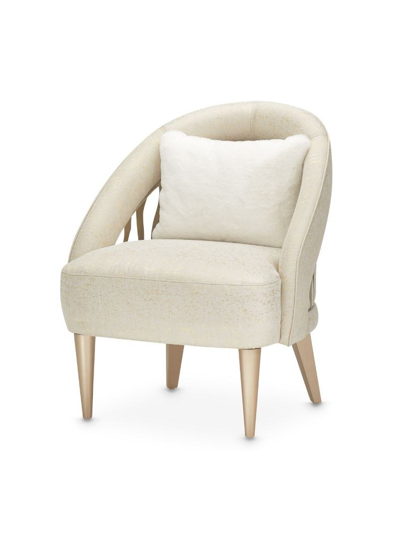 La Rachelle Flame Chair Gold Rush Md Champagne By Michael.9034834-GDRSH-136