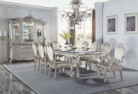 DN01367 7PC Champagne Finish Dining Room Bently Collection By Acme Furniture