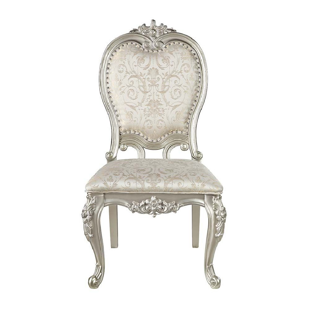DN01367 7PC Champagne Finish Dining Room Bently Collection By Acme Furniture