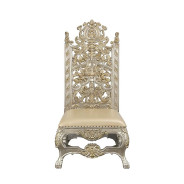 DN 01197 PU Champagne & Gold Finish Dining Room Victorian Style Danae Collection By Acme Furniture