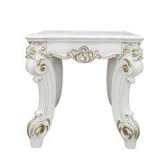 LV01332 Antique Pearl Finish Coffee Table Vendome II Collection By Acme Furniture