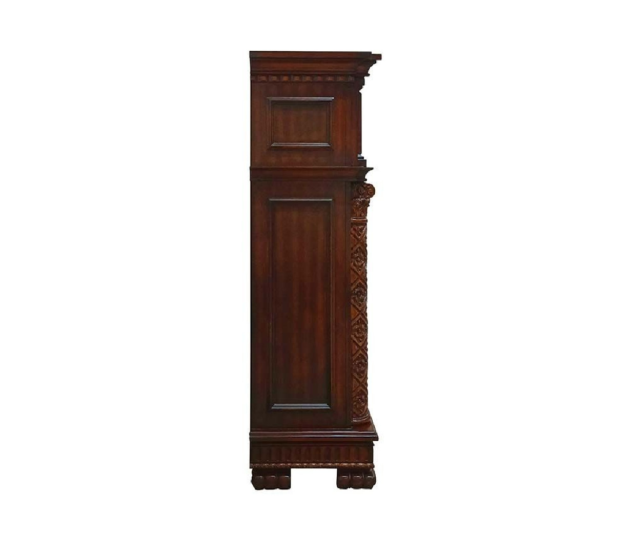 AC01312 Cherry Oak Finish Fireplace Vendome Collection by Acme Furniture
