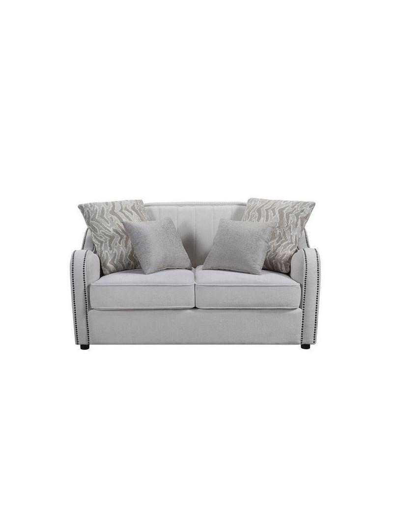 LV00578 Beige Linen Living Room Mahler Collection By Acme Furniture