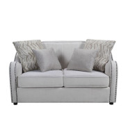LV00578 Beige Linen Living Room Mahler Collection By Acme Furniture