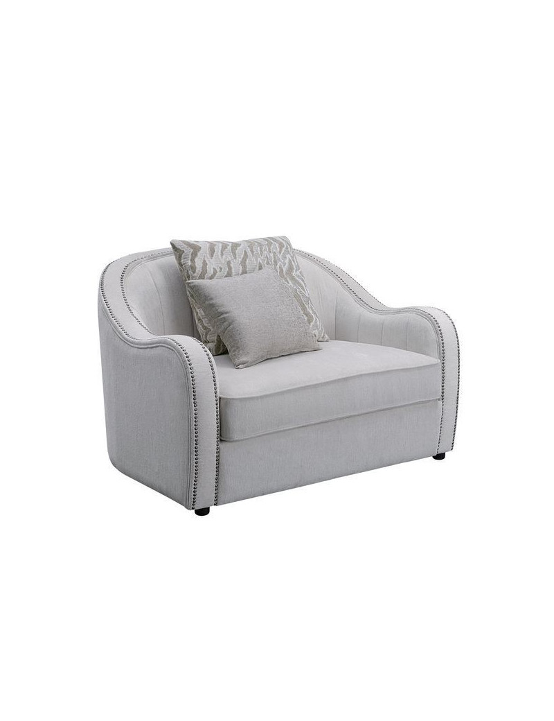 LV00578 Beige Linen Living Room Mahler Collection By Acme Furniture