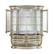 DN01200 Lavish Classic Champagne & Gold Finish Curio Danae Collection By Acme Furniture