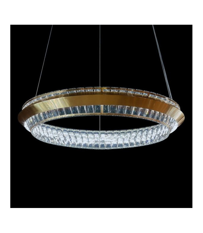 Michael Amini Lighting- Base Camp Round LED Chandelier