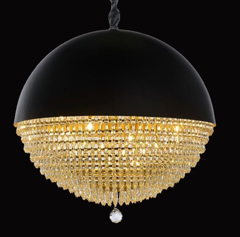Michael Amini Lighting- Eclipse 18 LED Light Chandelier