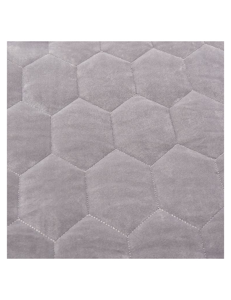 Affluent 3pc Queen Quilt Set Dove By Michael Amini  BCS-QQT3-AFLUNT-DOV