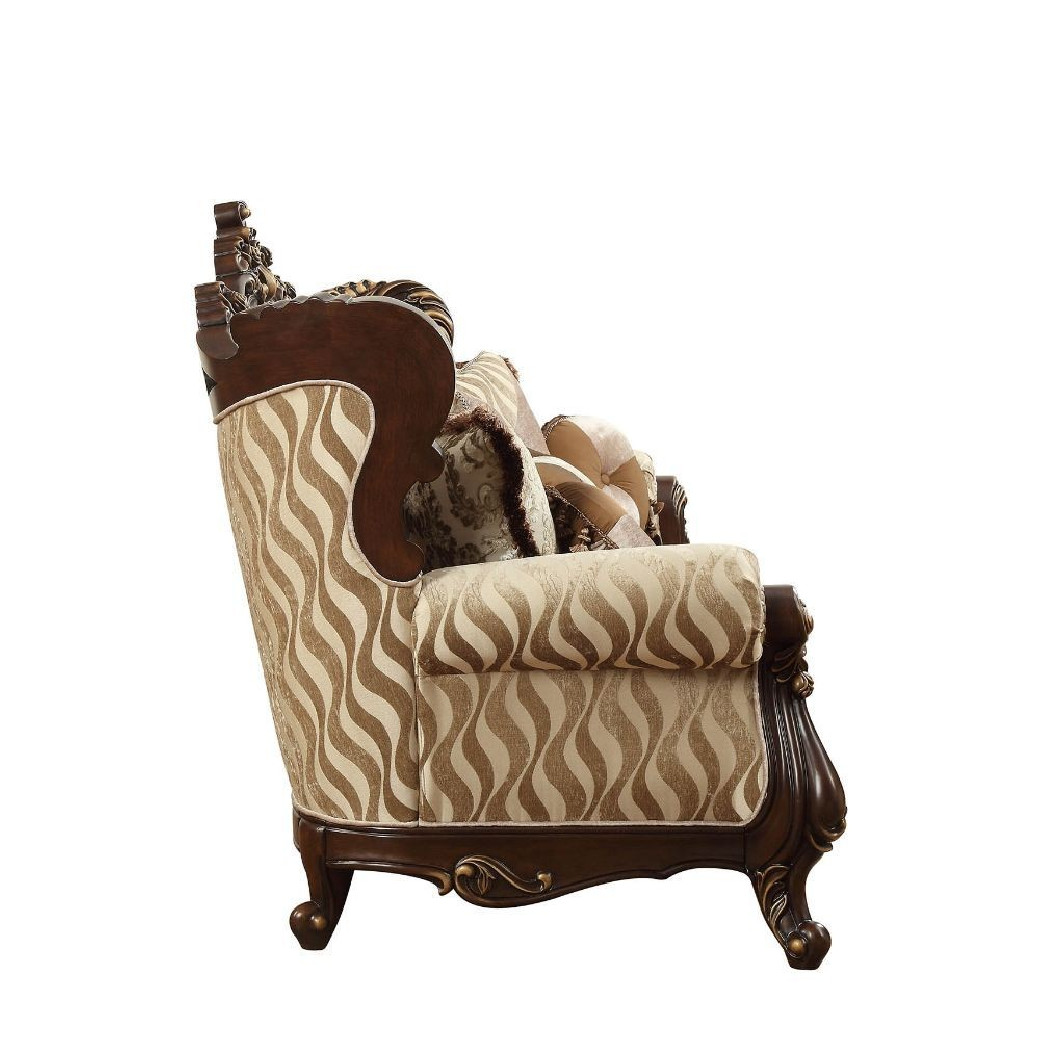 51050 Fabric / Walnut Finish Living Room Shalisa Collection by Acme Furniture