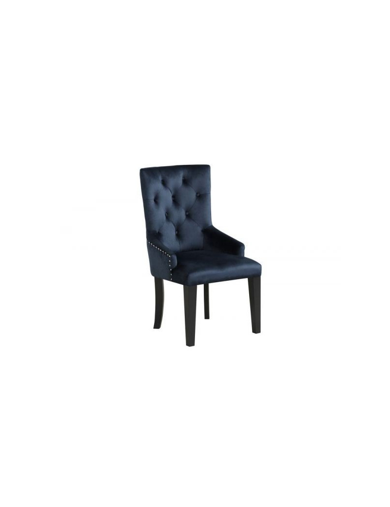 DN00590 Mirrored  & Black Dining Set Varian collection by Acme Furniture