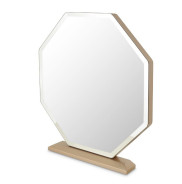 2 PC Vanity Desk Mirror & Stool La Rachelle Collection By Michael Amini
