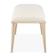 Bed Bench Medium Champagne Finish La Rachelle Collection By Michael Amini