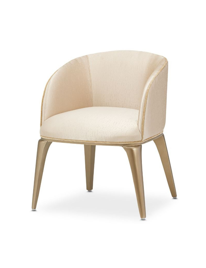 Vanity & Mirror Malibu Crest Crotch Mahogany Collection By Michael Amini