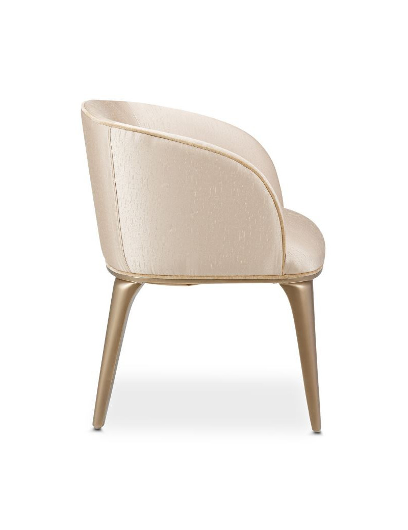 Vanity & Mirror Malibu Crest Crotch Mahogany Collection By Michael Amini