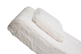 Astro Faux Fur Chaise Trance Collection by Michael Amini