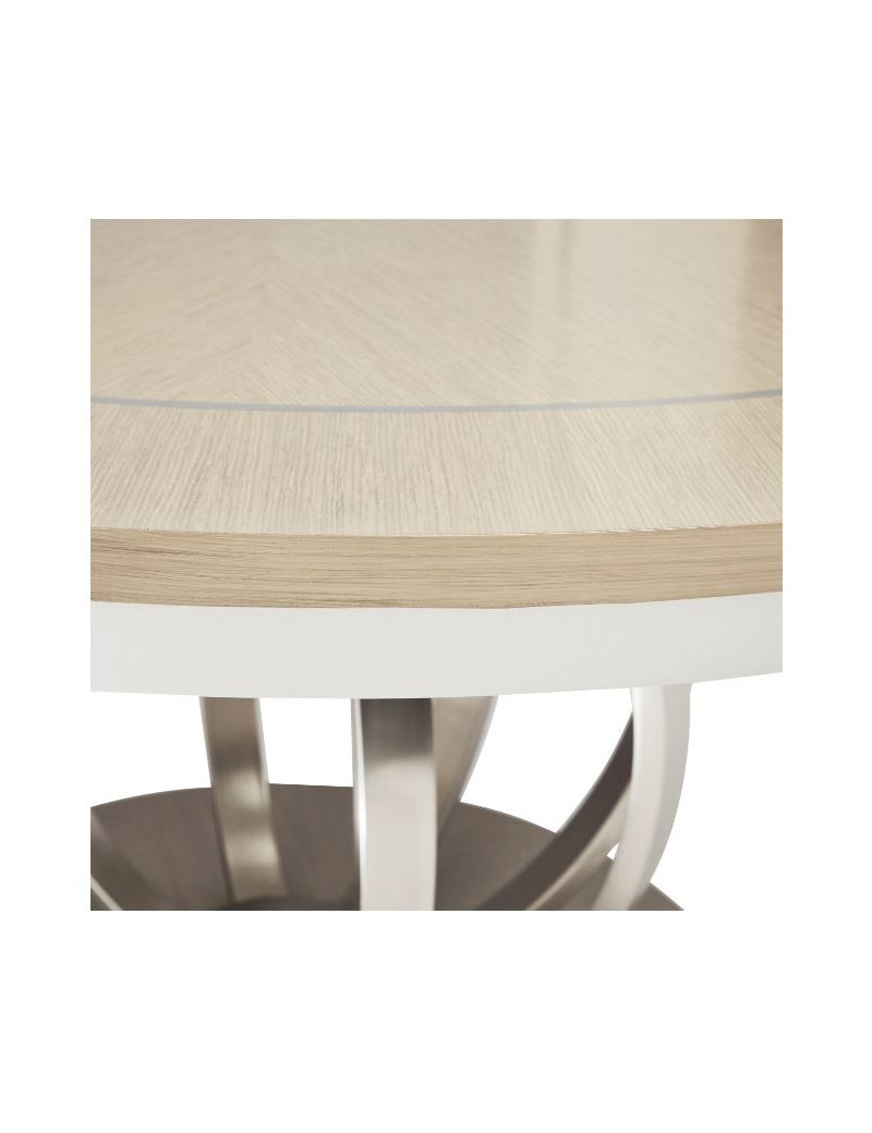 Round Dining Table Eclipse Collection By Michael Amini & Kathy Ireland Home Designs