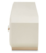 Media Cabinet Medium Champagne Rachelle Collection By Michael Amini