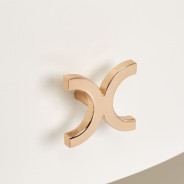 Round End Table W/ Marble Top  Champagne La Rachelle Collection By Michael Amini
