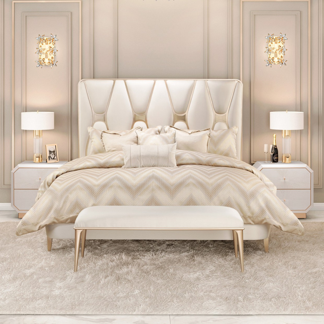 La Rachelle Bedroom Set Collection By Michael Amini