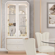 Display Cabinet Medium Champagne La Rachelle Collection By Michael Amini.9034209-136