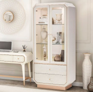 Display Cabinet Medium Champagne La Rachelle Collection By Michael Amini.9034209-136