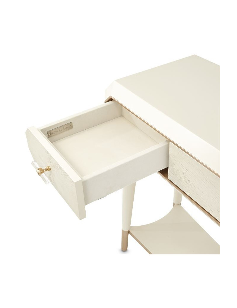 Vanity Desk Medium Champagne La Rachelle Collection By Michael Amini.9034058-136