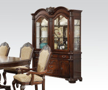 64175 5PC Dining Set Chateau De Ville Espresso Finish By Acme Furniture