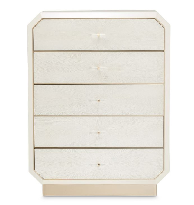 5 Drawer Chest Of Drawers La Rachelle Collection By Michael Amini.9034070-136