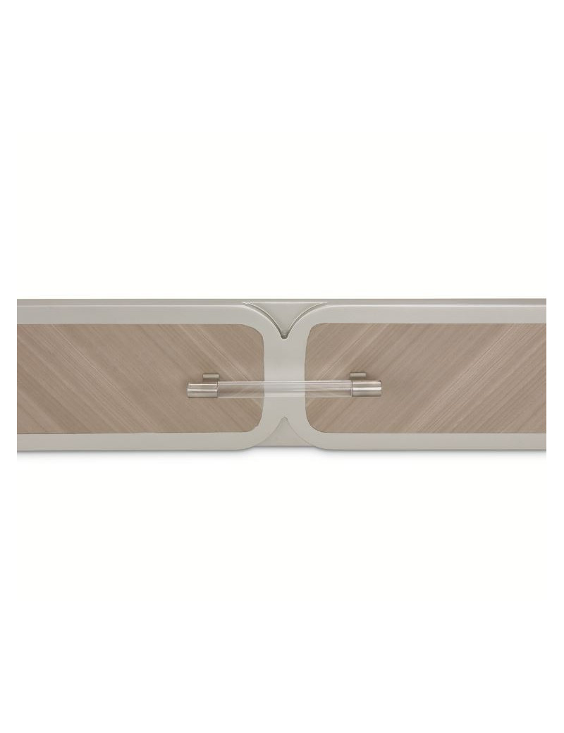 Console Table Silver Mist Lanterna Collection By Michael Amini
