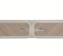 Console Table Silver Mist Lanterna Collection By Michael Amini