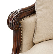 4 Pc Sectional Set Warm Cognac Chamberie Collection By Michael Amini.9059800-TOAST4SE-413