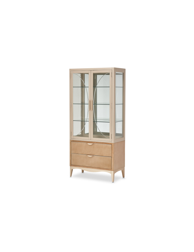 Display Cabinet Malibu Crest Collection By Michael Amini