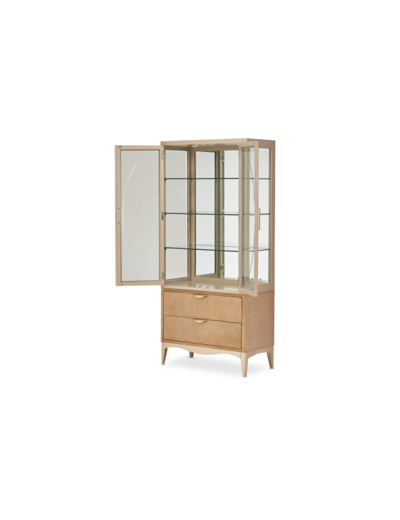 Display Cabinet Malibu Crest Collection By Michael Amini