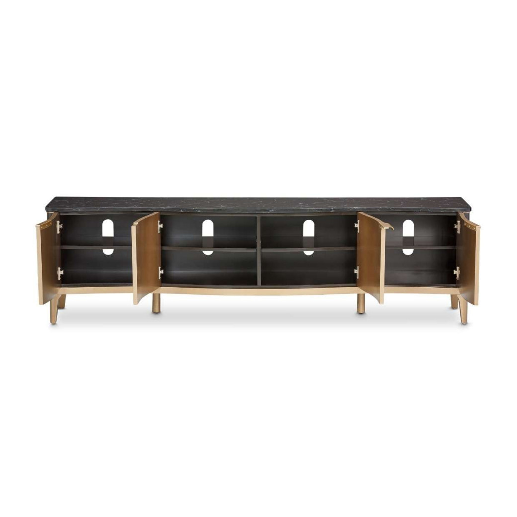 TV Console Malibu Crest Crotch Collection By Michael Amini