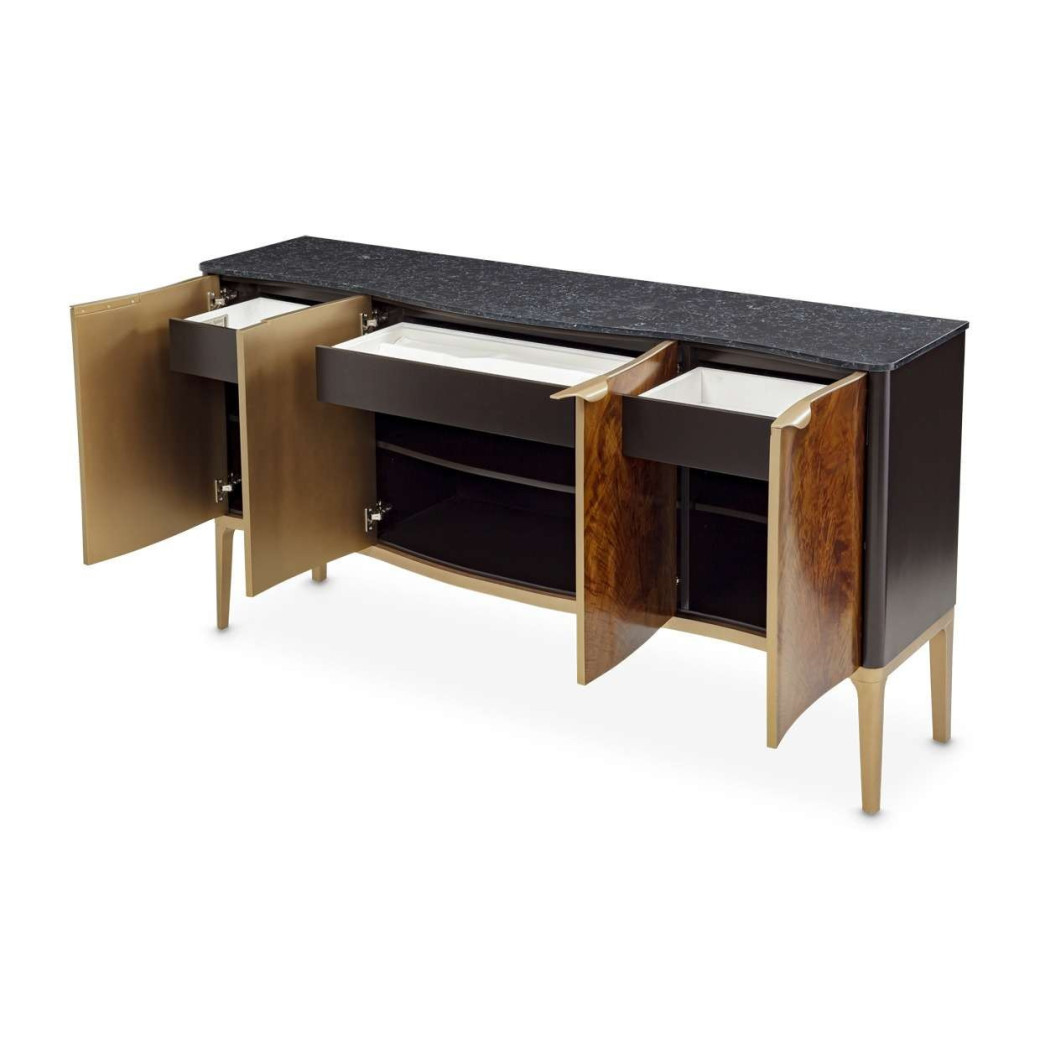 Sideboard Malibu Crest Crotch Mahogany Collection By Michael Amini.9007007-411