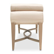 Bench Malibu Crest Crotch Mahogany Collection By Michael Amini