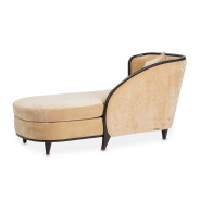 Chaise Malibu Crest Crotch Mahogany Collection By Michael Amini
