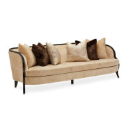 Sofa Malibu Crest Crotch Mahogany Collection By Michael Amini