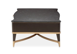Rect. Cocktail Table Malibu Crest Crotch Mahogany Collection By Michael Amini.9007201-411